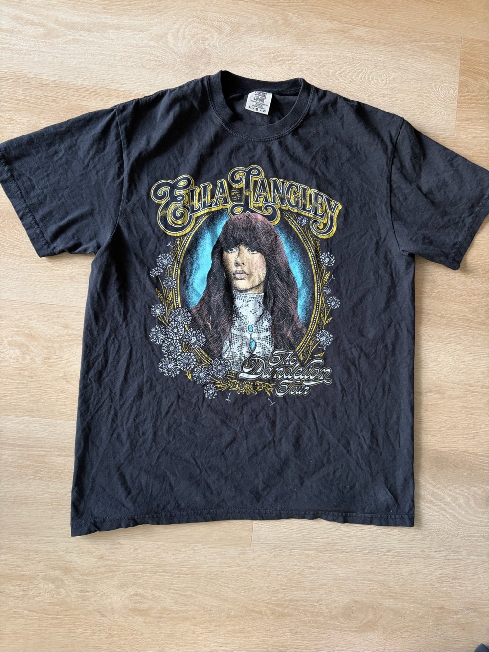 Ella Langley The Dandelion Tour 2026 Concert Graphic Tee L